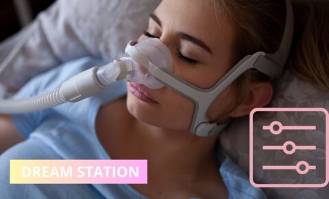 Conoce los parámetros de la CPAP Dream Station · Guía